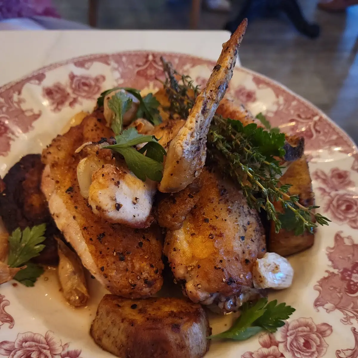 Roasted Chicken with Garlic and Thyme