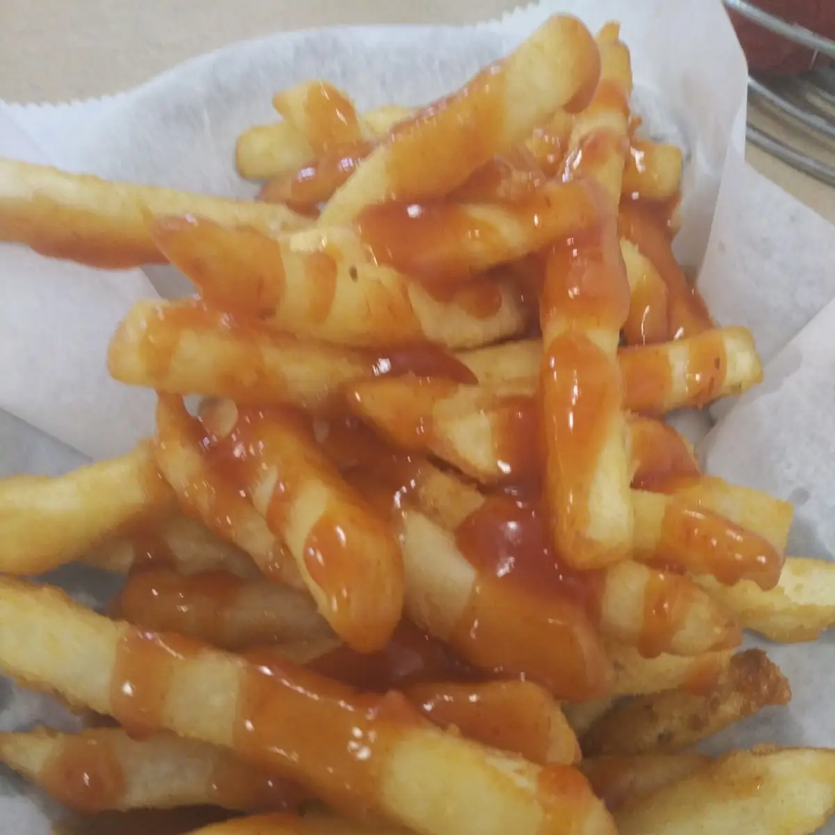 Fries with Mild Sauce