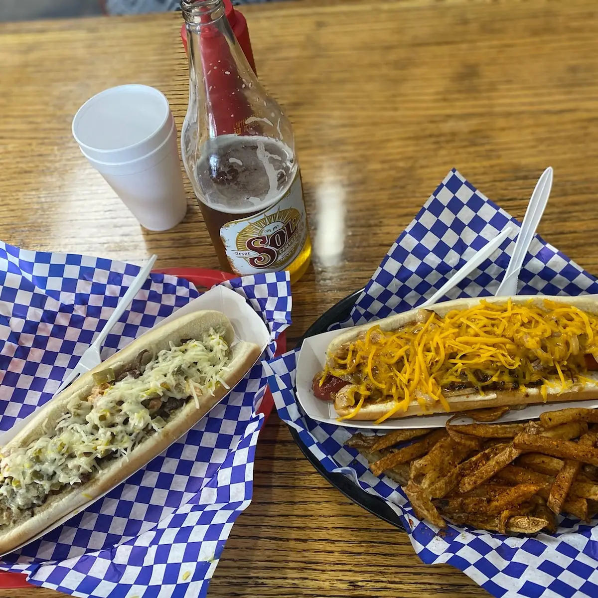 Hot Dog and Fries