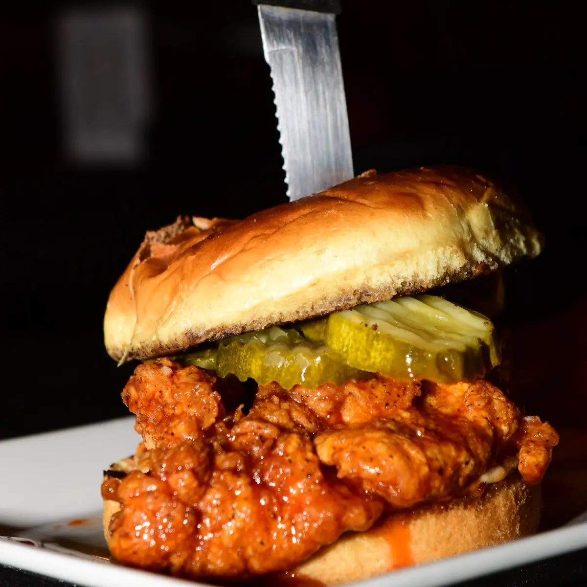 Nashville Chicken Sandwich Late Night
