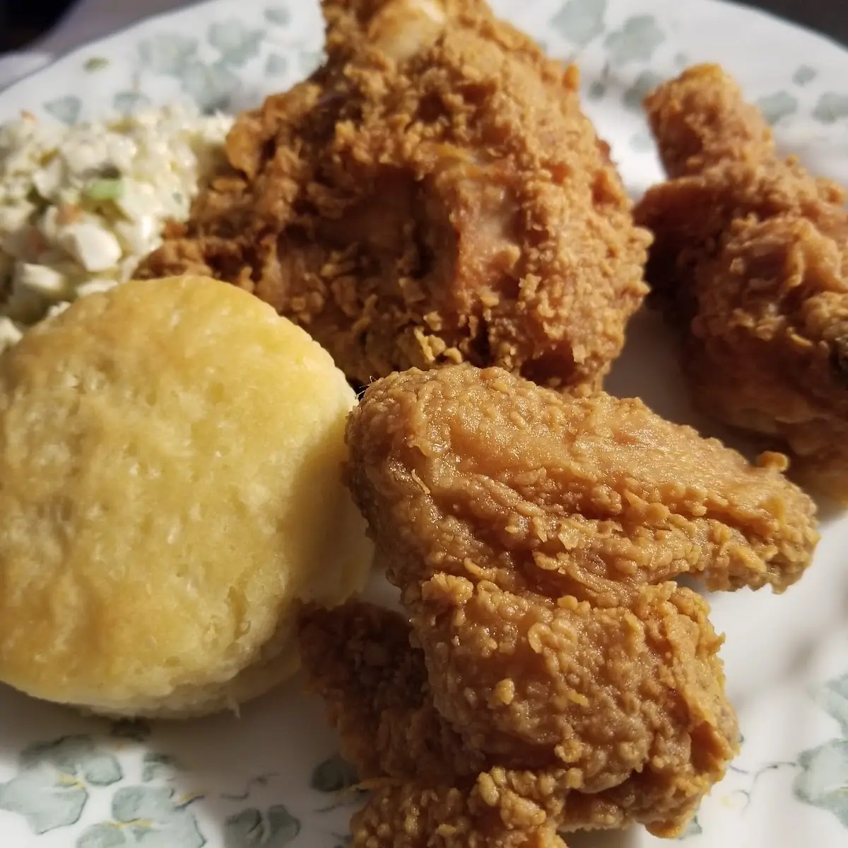 Fried Chicken and Biscuit