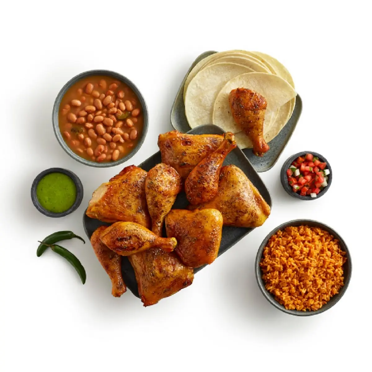 Chicken Leg and Thigh Combo Meal