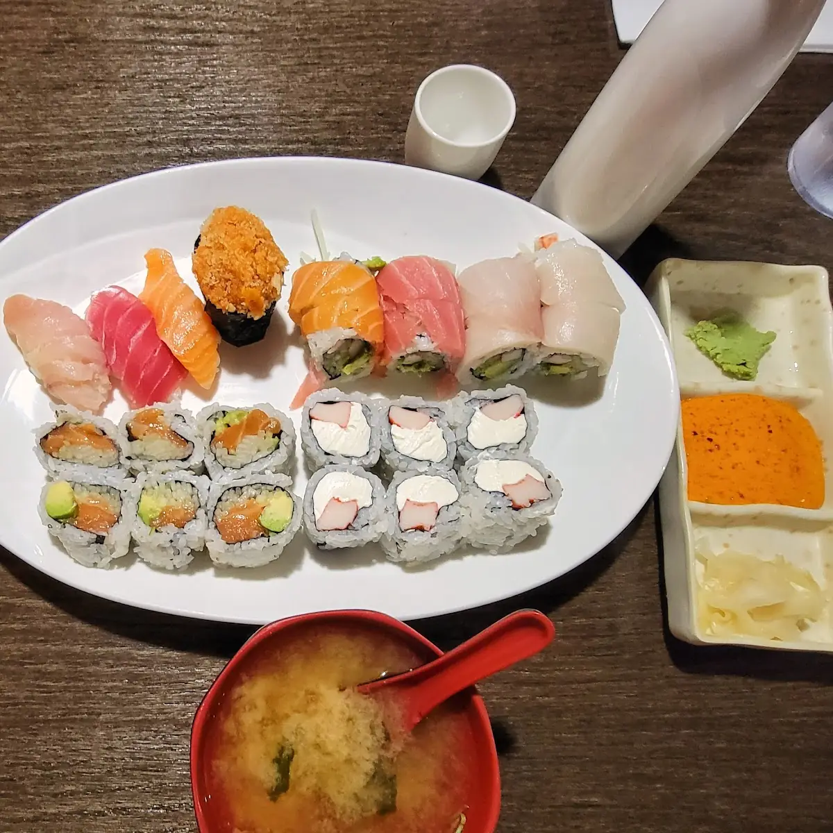 Sushi and Sashimi Combo