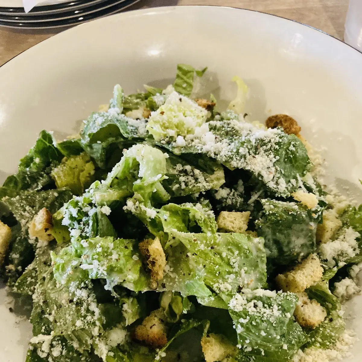 Caesar Salad with Lemon Anchovy