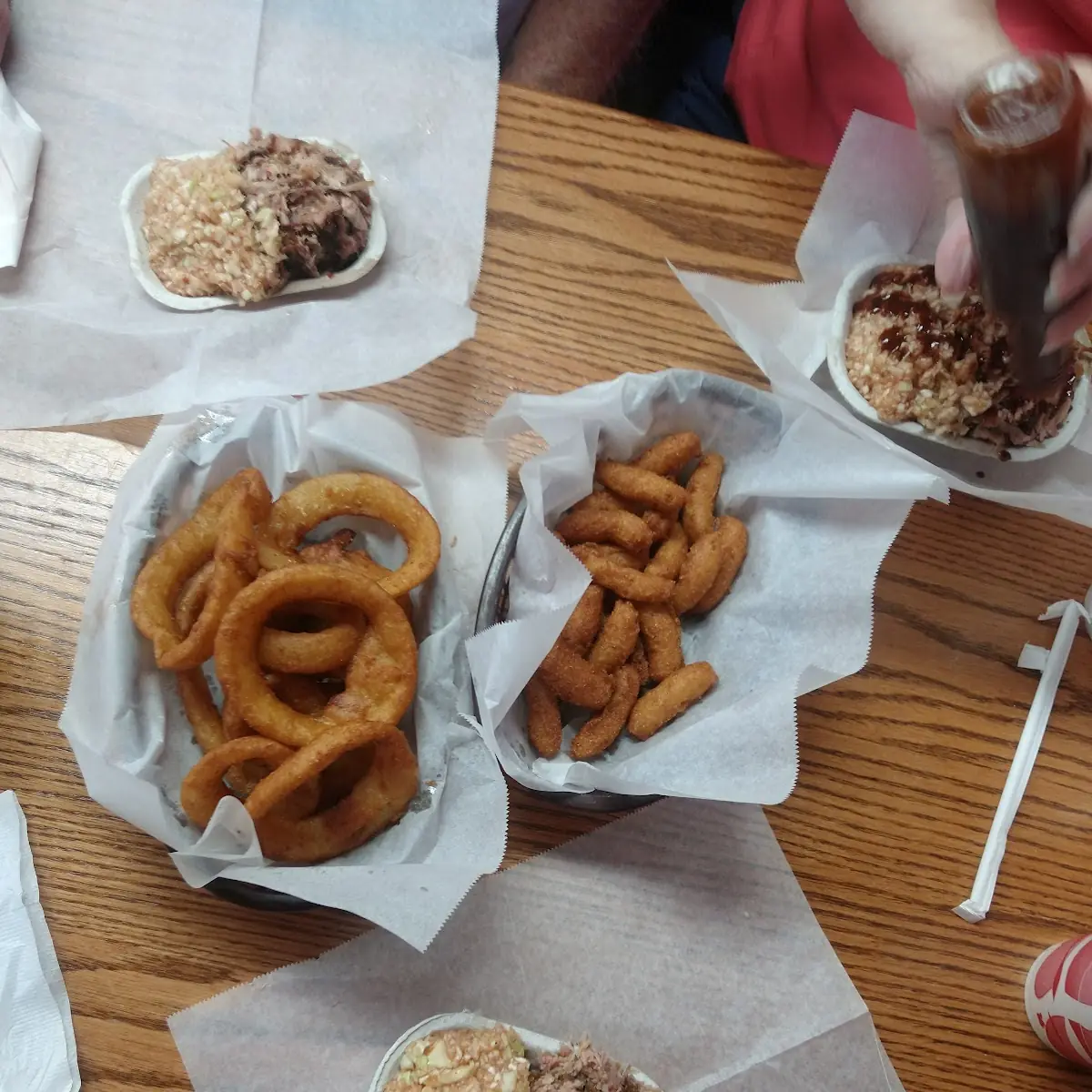 Hush Puppies and Onion Rings