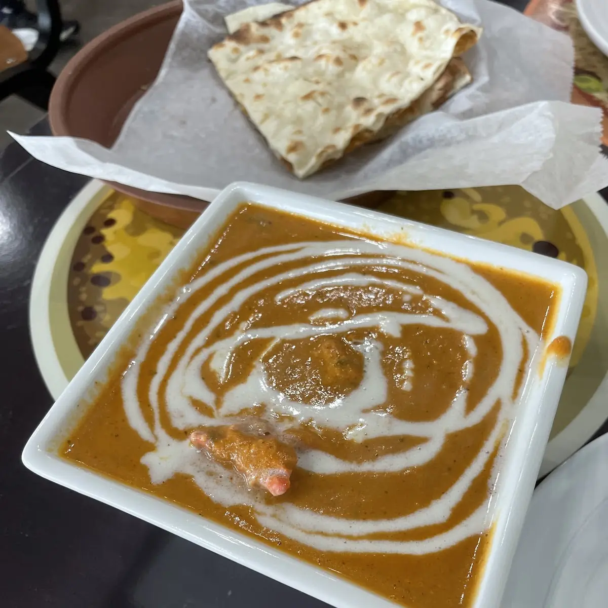 Butter Chicken with Plain Naan