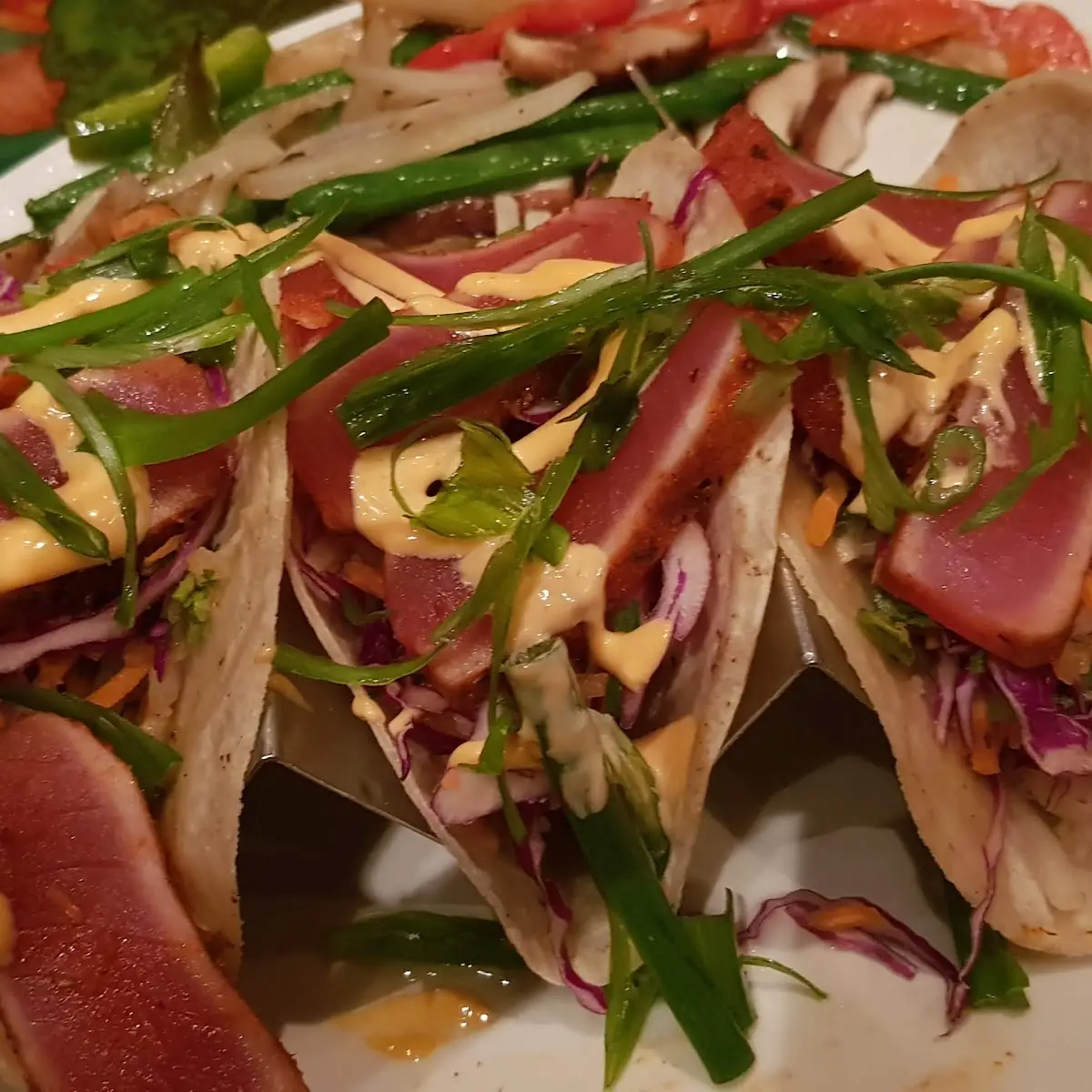 Ahi Tuna Street Tacos