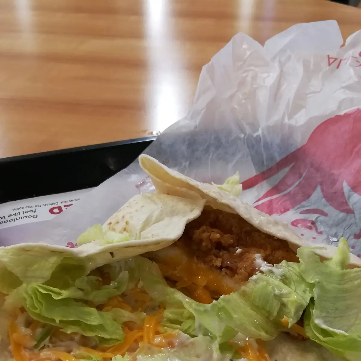 Spicy Chicken Wrap