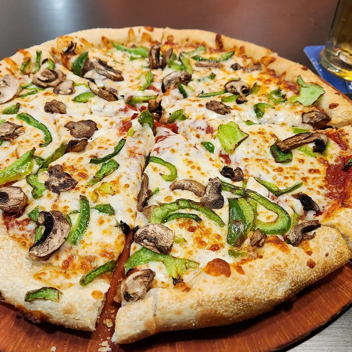 Mushrooms & Green Peppers