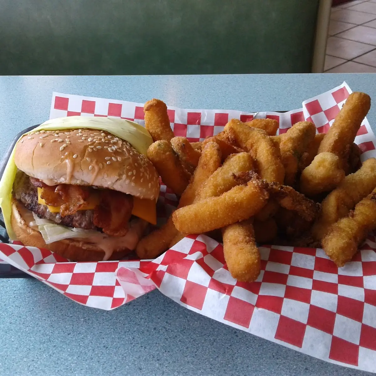 Bacon Cheeseburger Zucchini Fries Combo