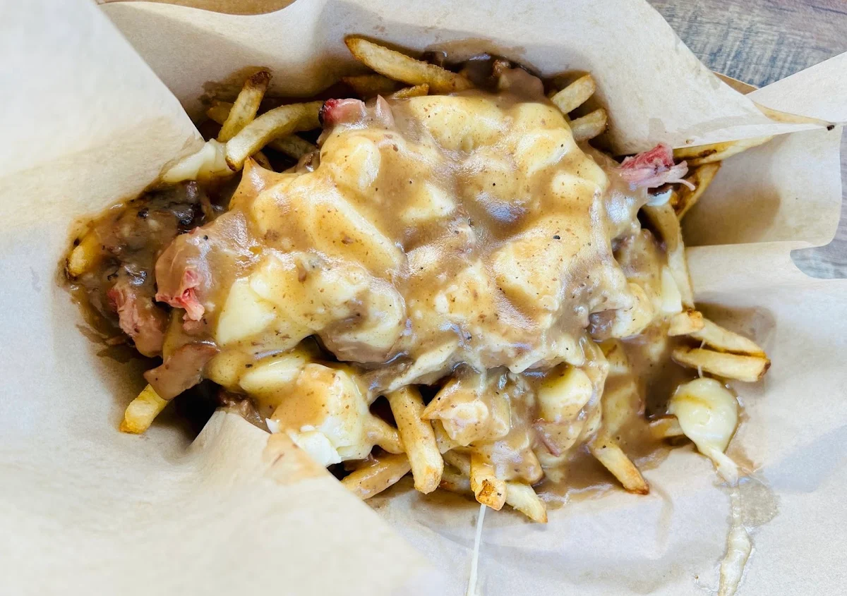 Brisket Poutine, Smoking J’s BBQ