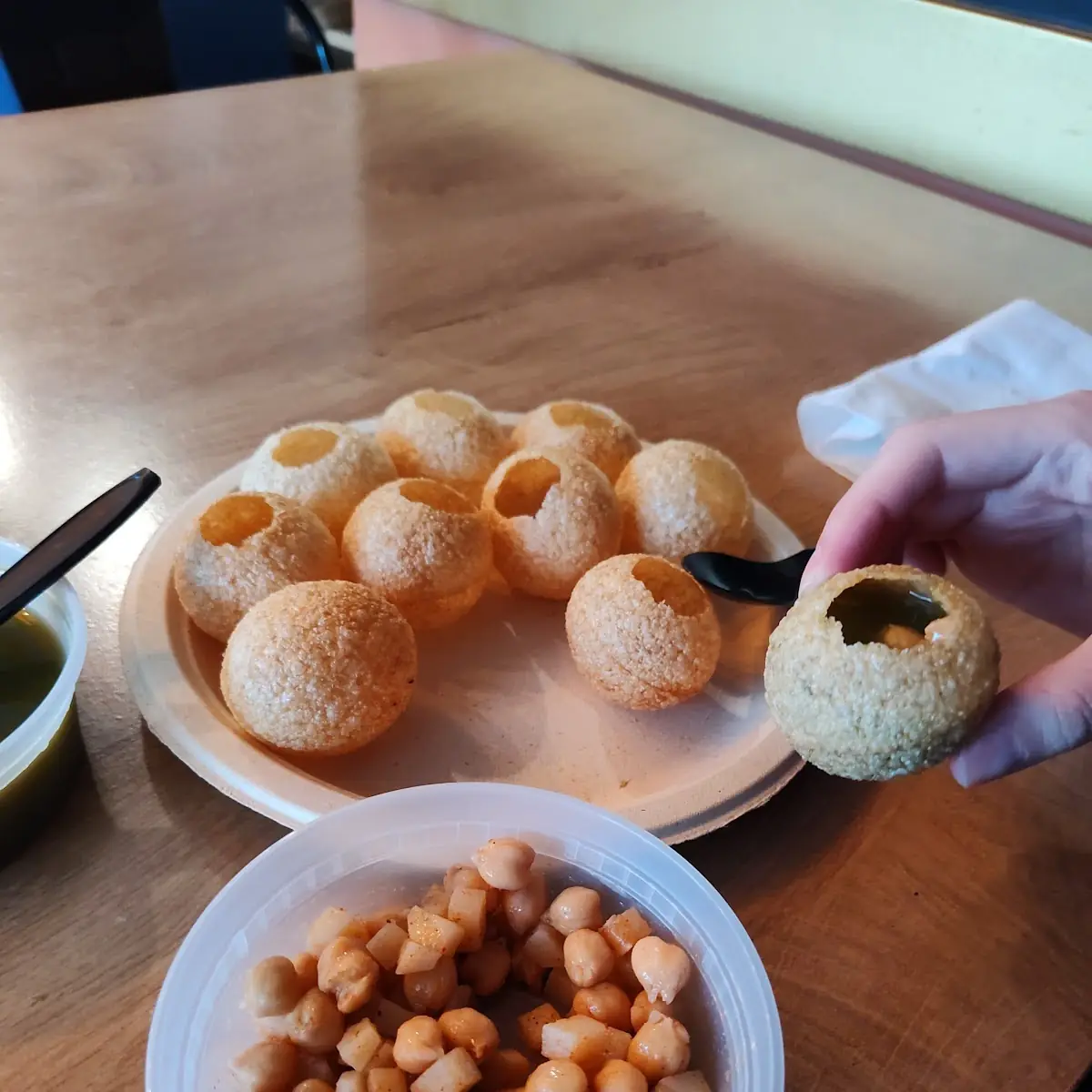 Pani Puri Vegan