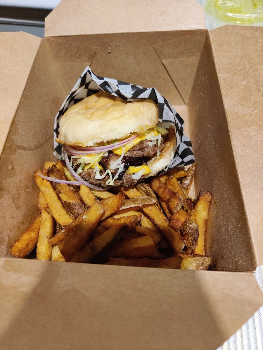 Double Bacon Scratch Burger