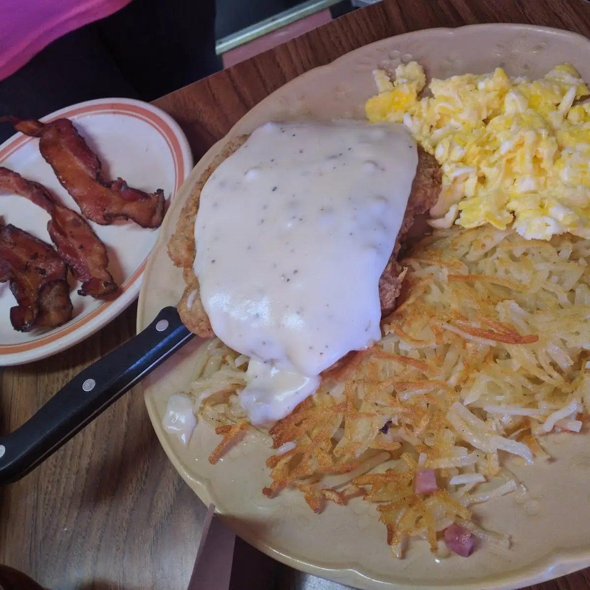 Chicken Fried Steak and Mashed Potatoes