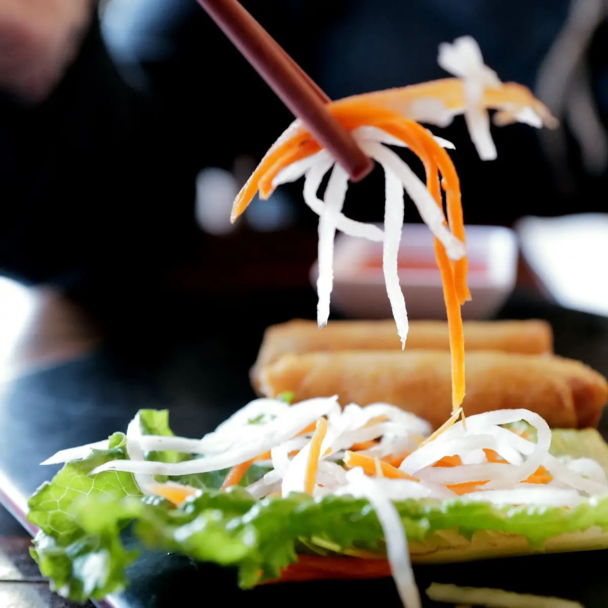 Vegan Salad Rolls Gỏi Cuốn Chay