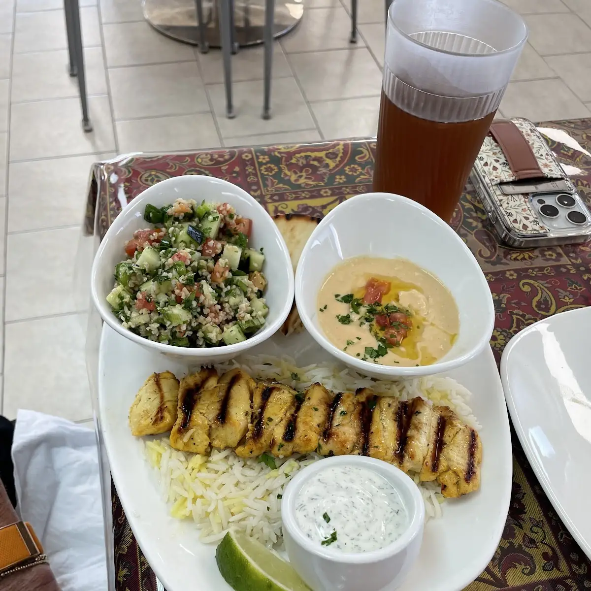 Chicken Kebab Platter