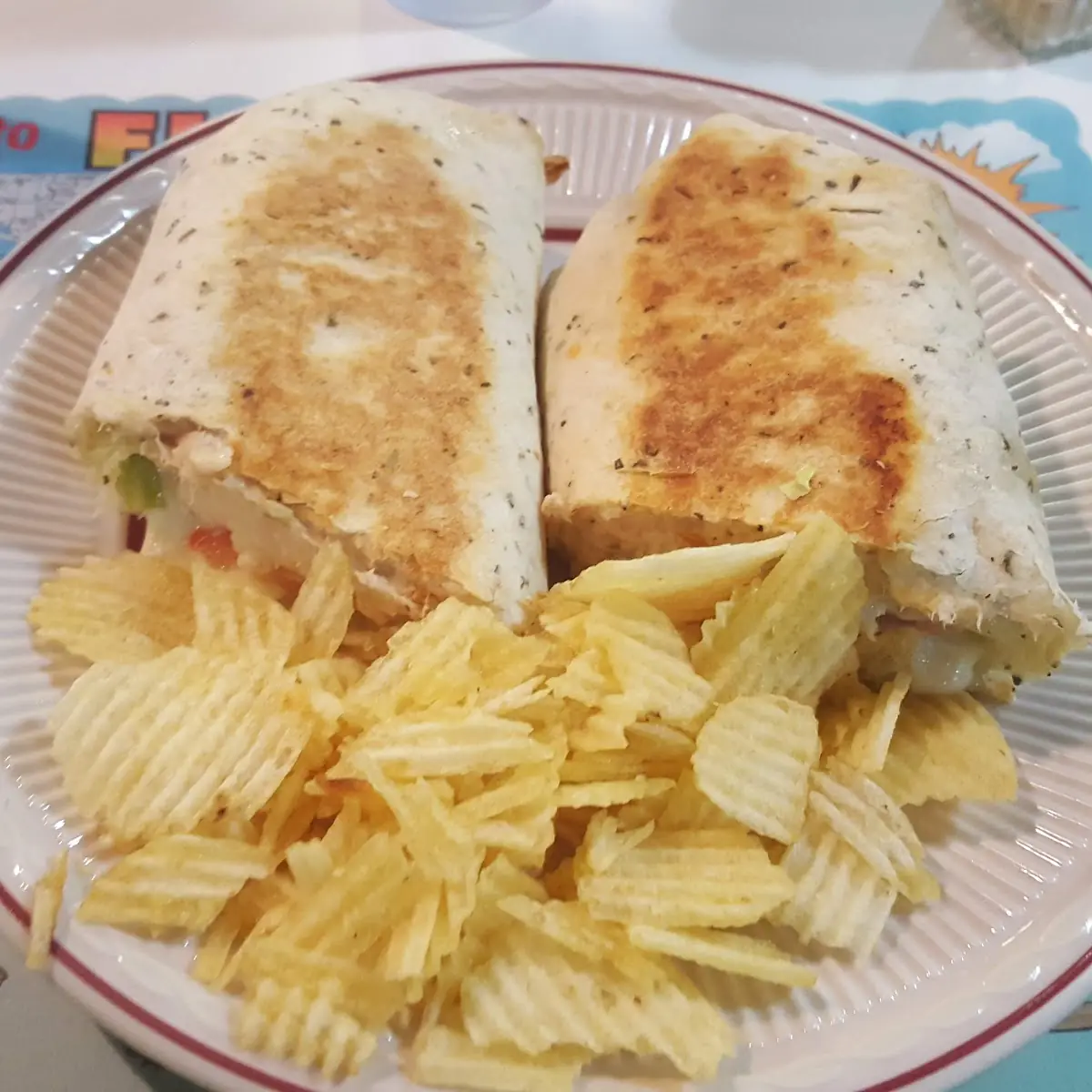 Tuna Melt on a Baguette