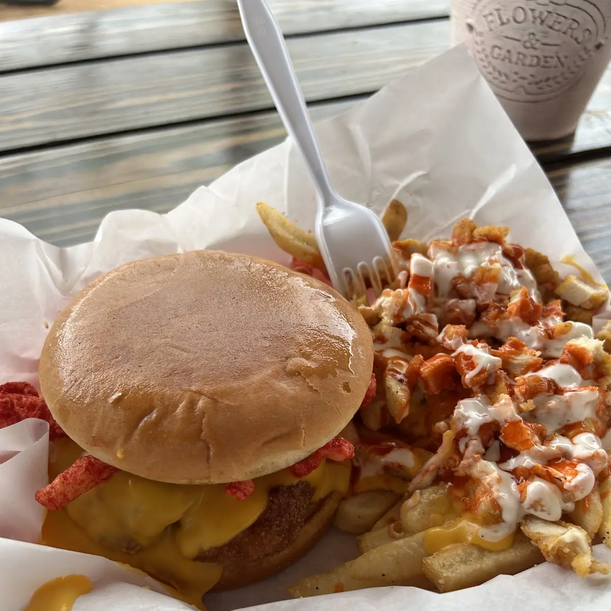 Bacon Cheeseburger Fries