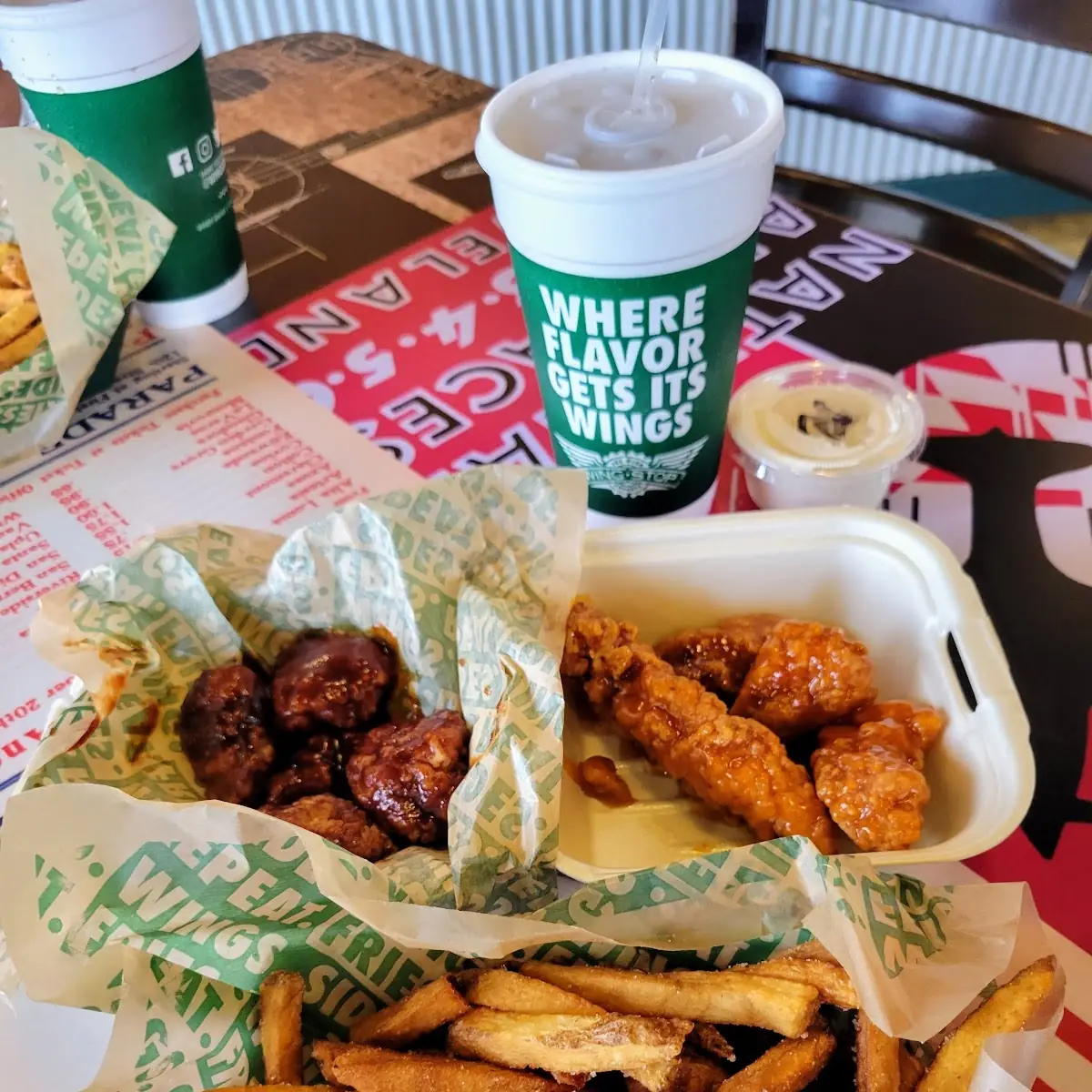 6 Piece Boneless Hickory BBQ & Mango Habanero