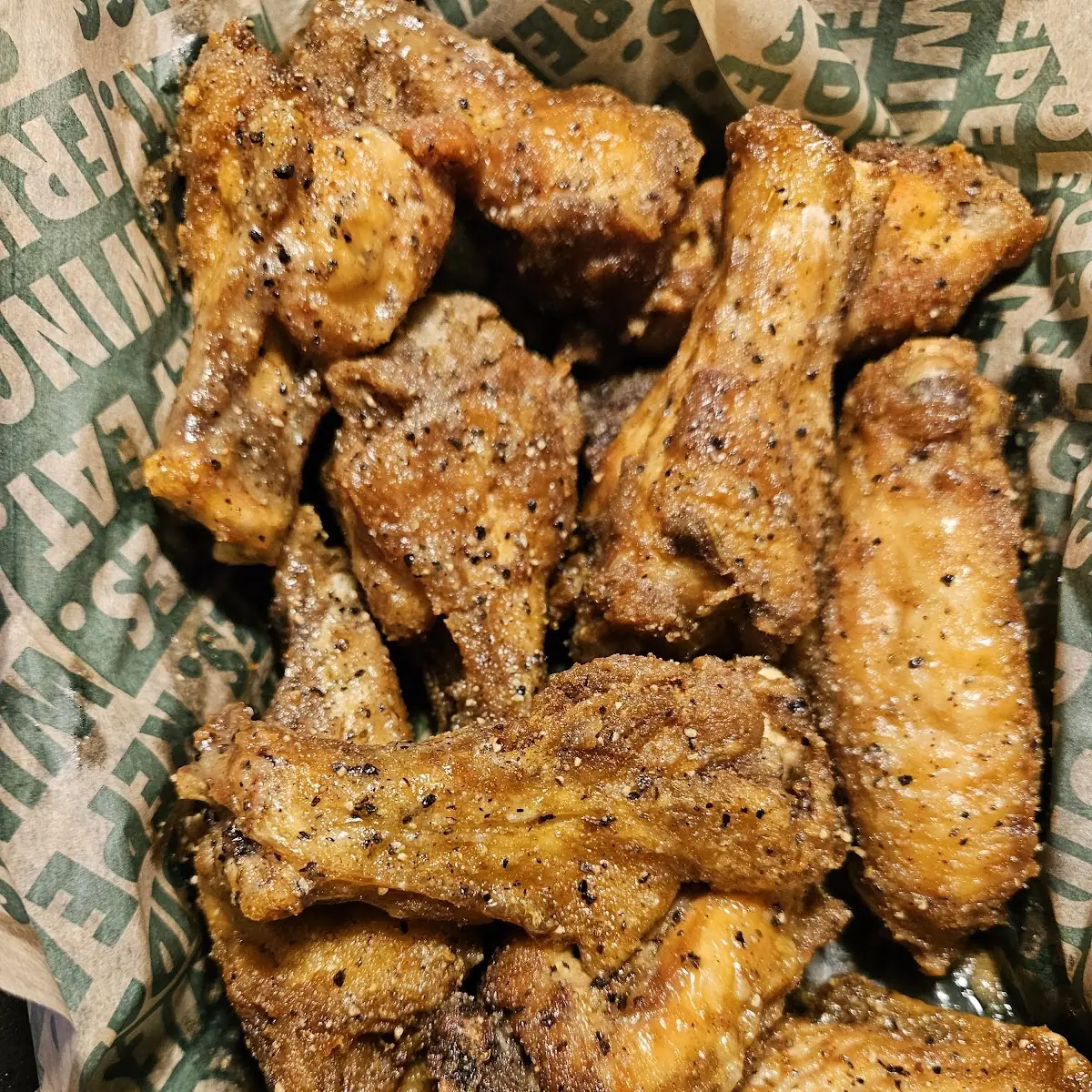 Lemon Pepper Chicken Wings