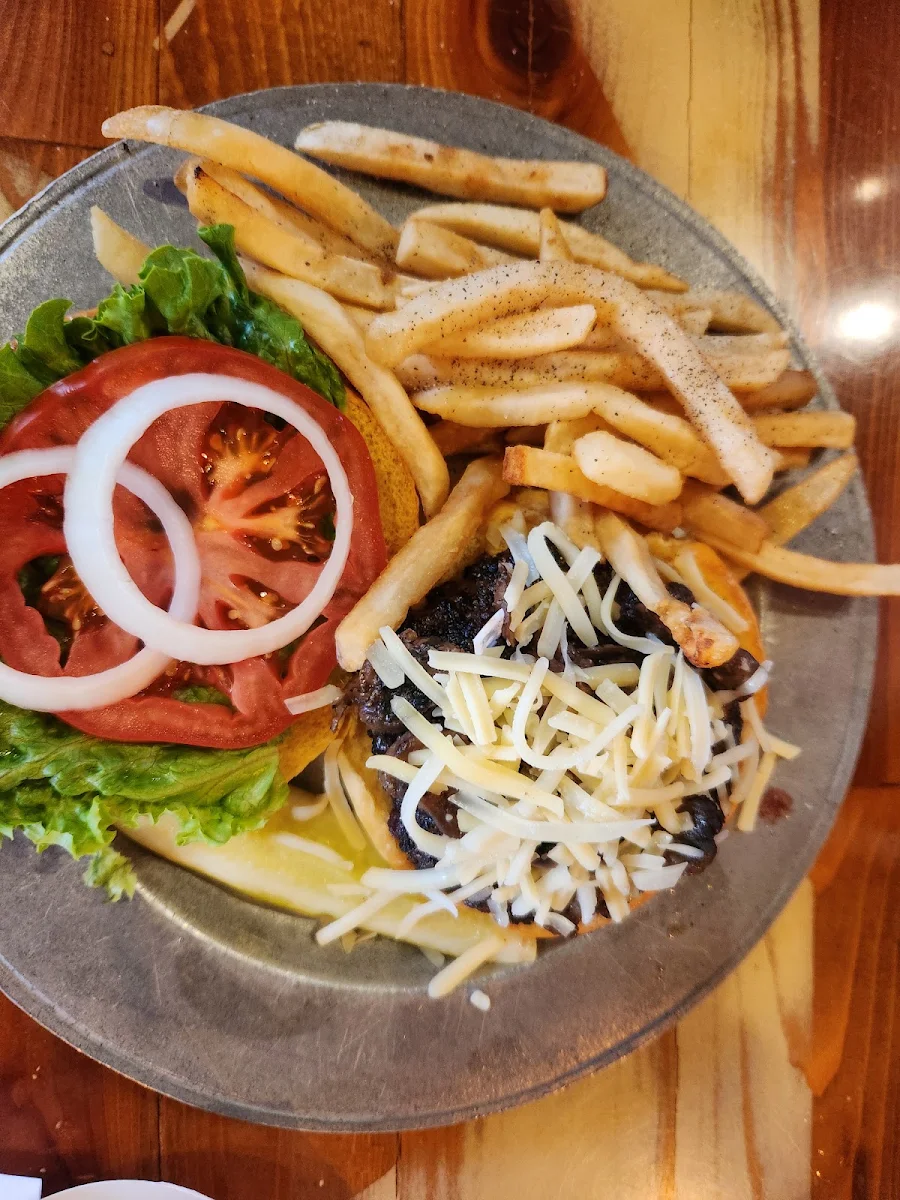 Mushroom Swiss Burger