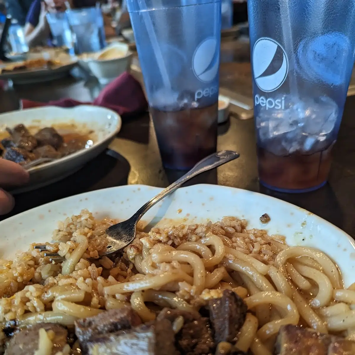 Hibachi Chicken Udon