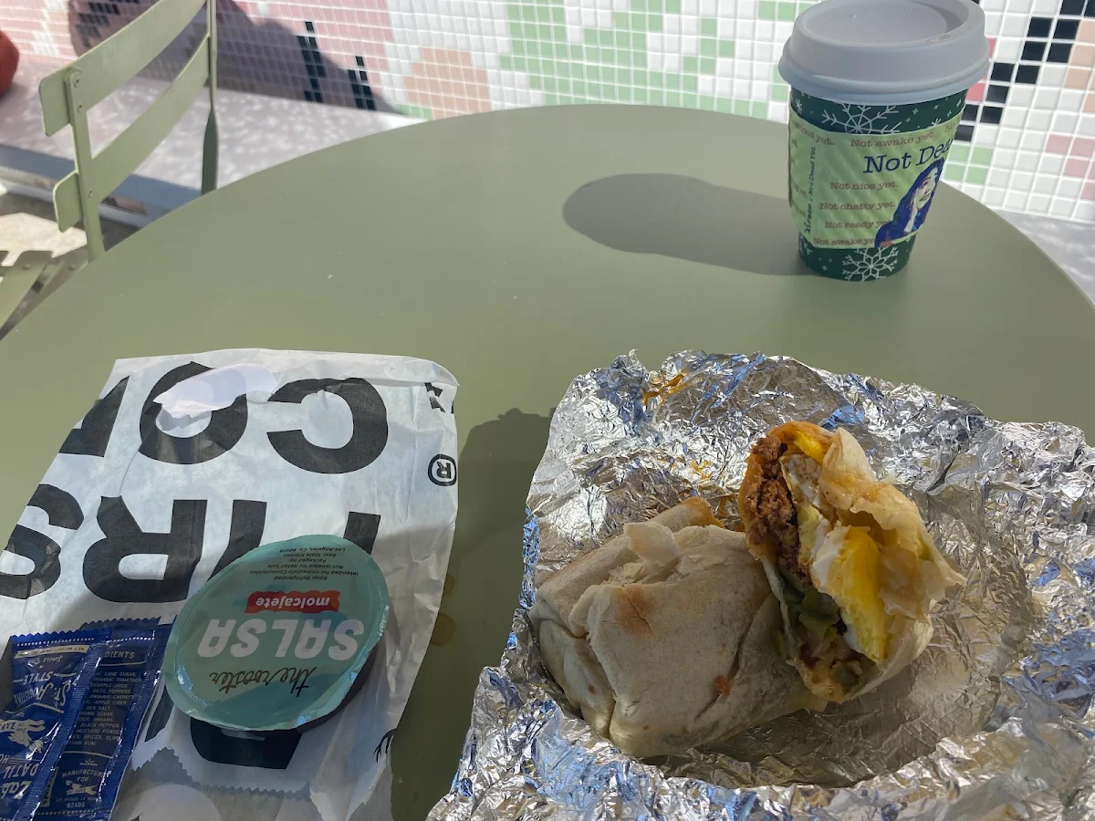 Chicken Chorizo Breakfast Burrito