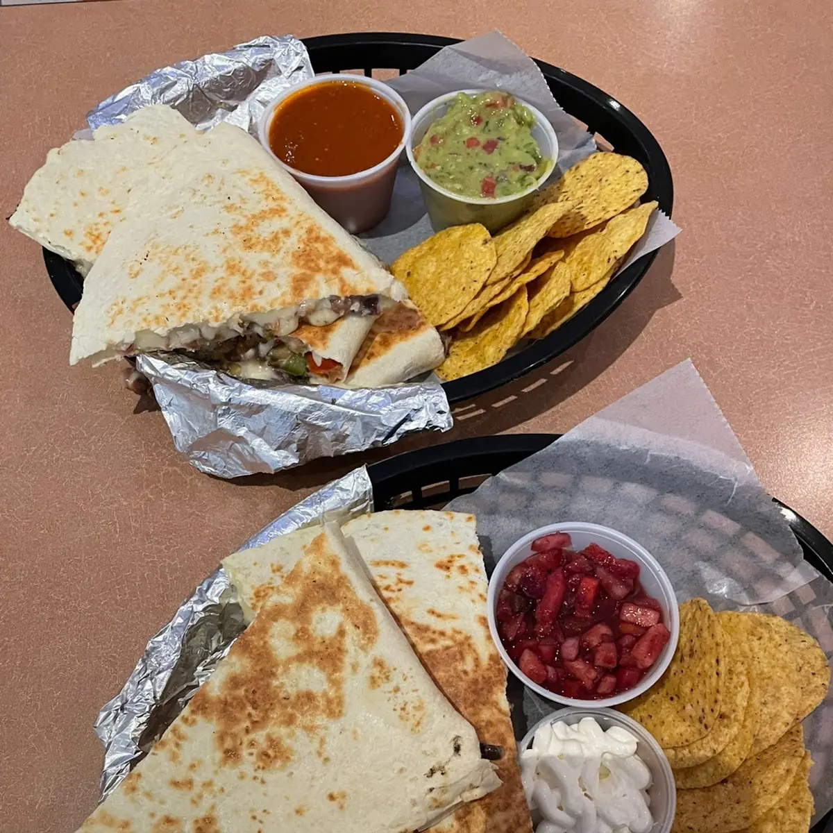 Quesadilla and Steak