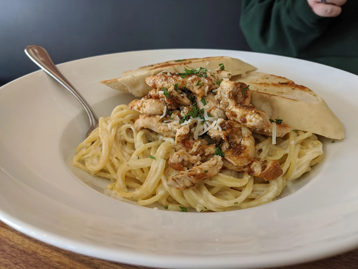 Jerked Chicken Alfredo, Twenty Eight Urban Kitchen