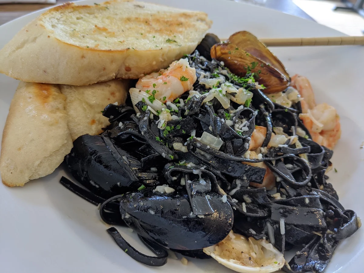 Seafood Black Pasta, Twenty Eight Urban Kitchen