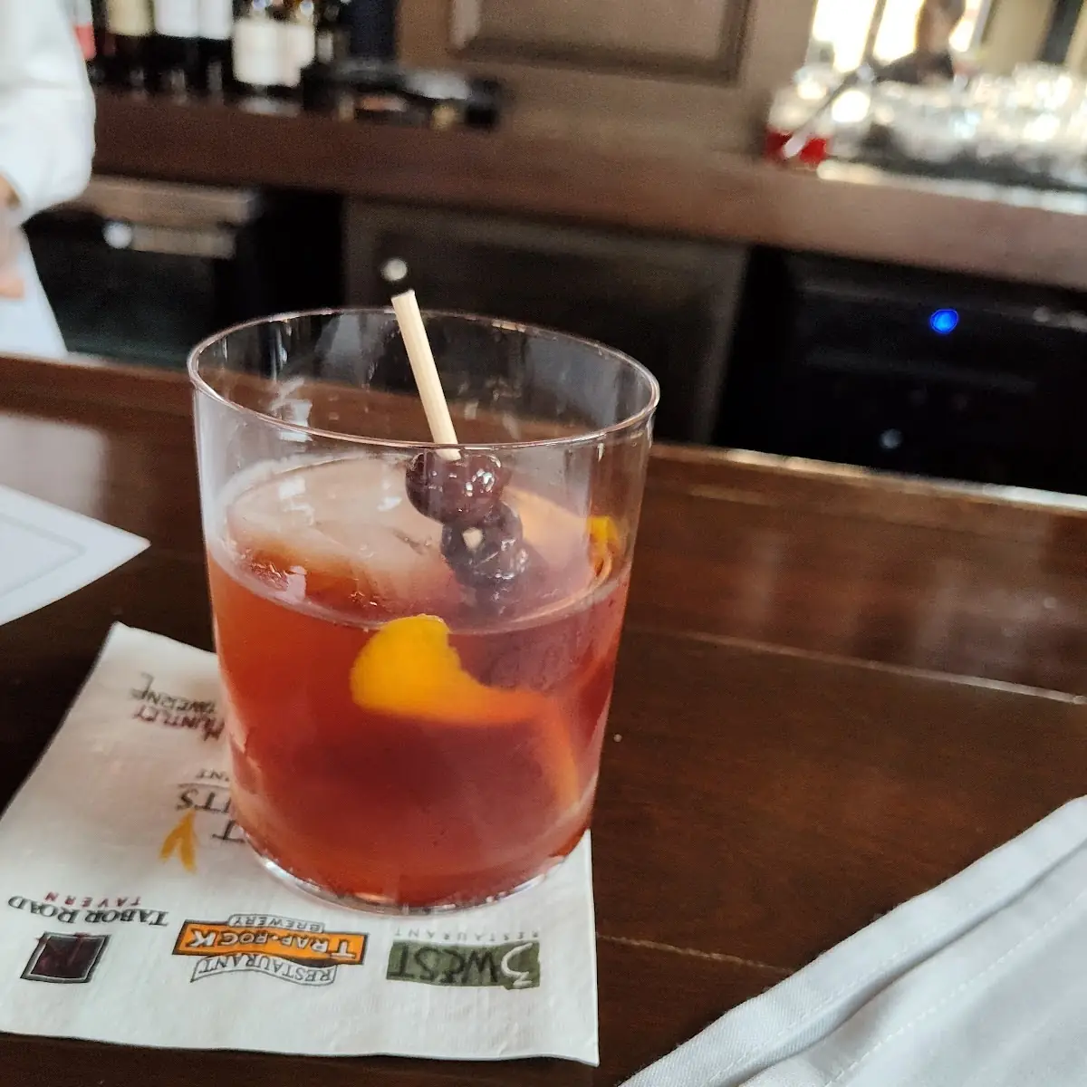 Smokey Apricot Old Fashioned