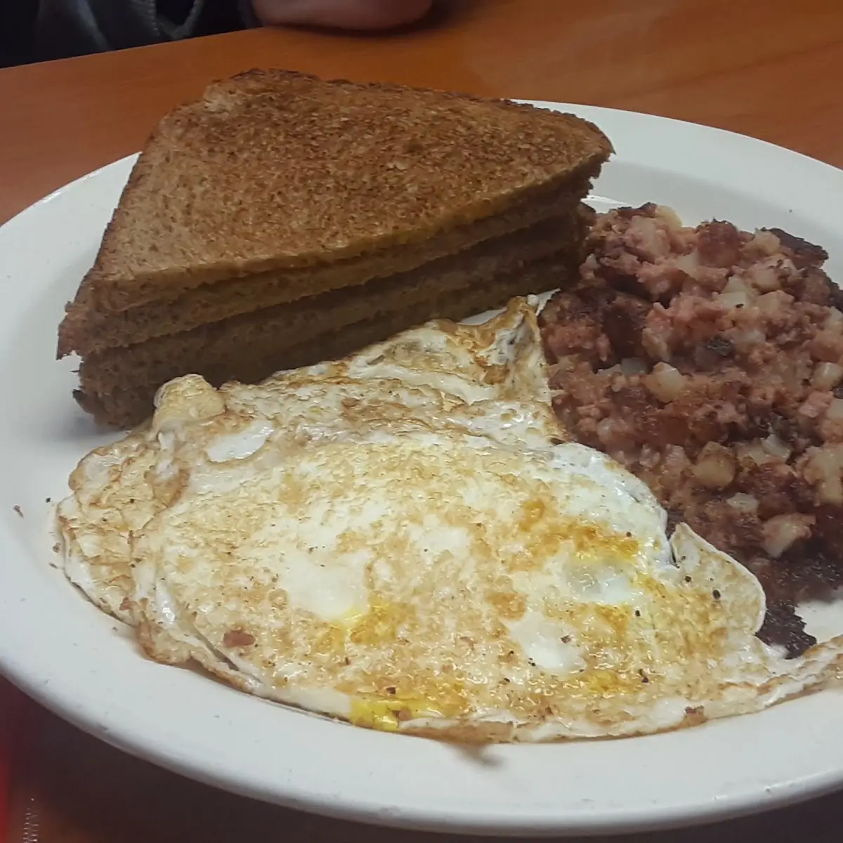 2 Eggs and Corn Beef Hash