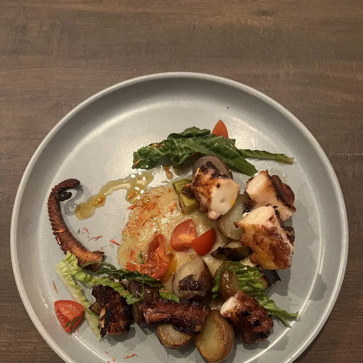 Pan Seared Octopus
