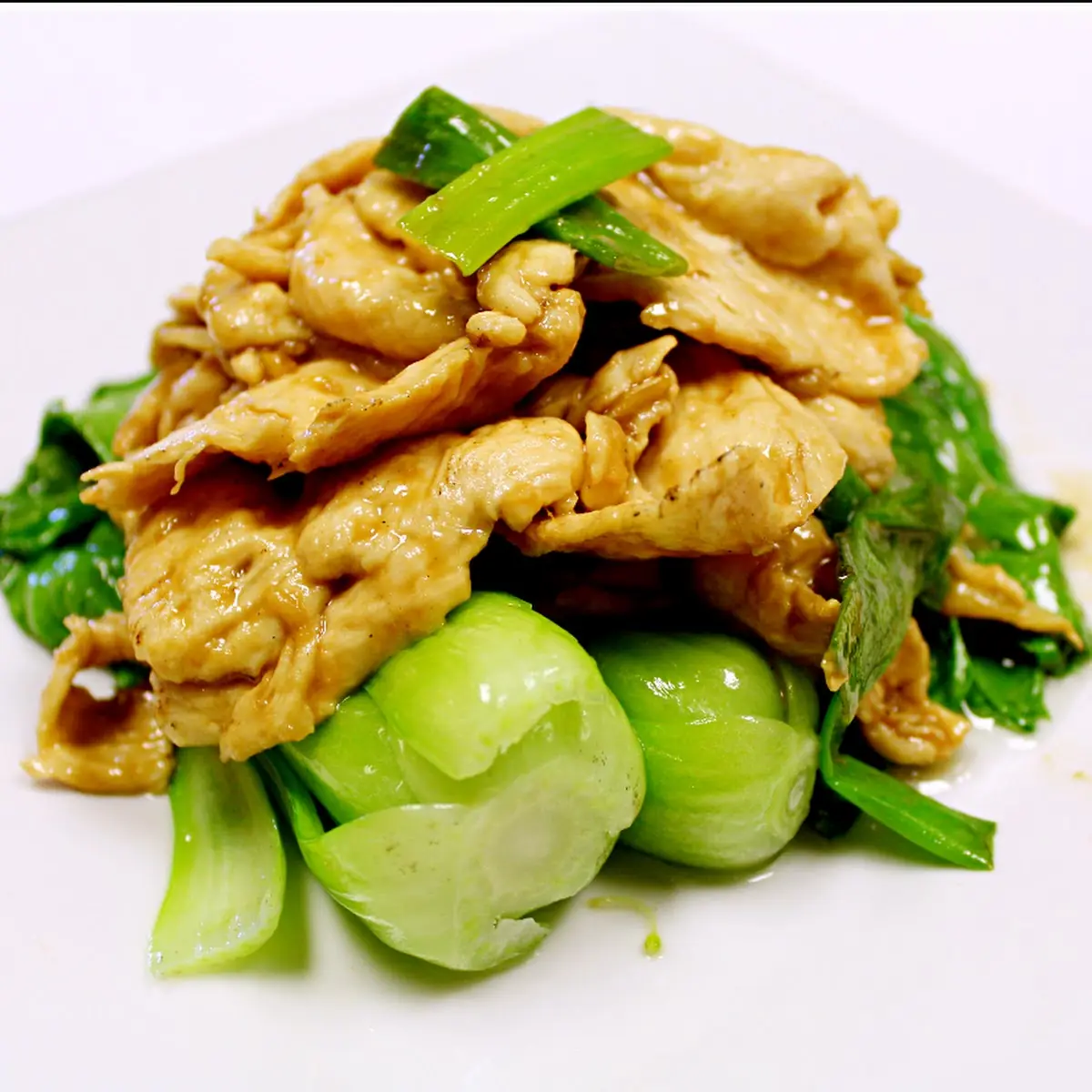Ginger Chicken with Bok Choy