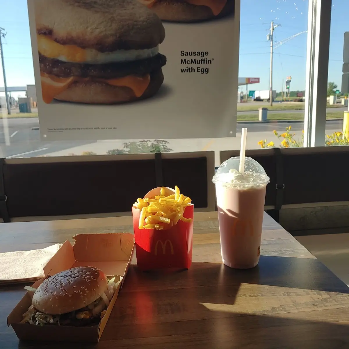 Big Mac Combo with a Shake