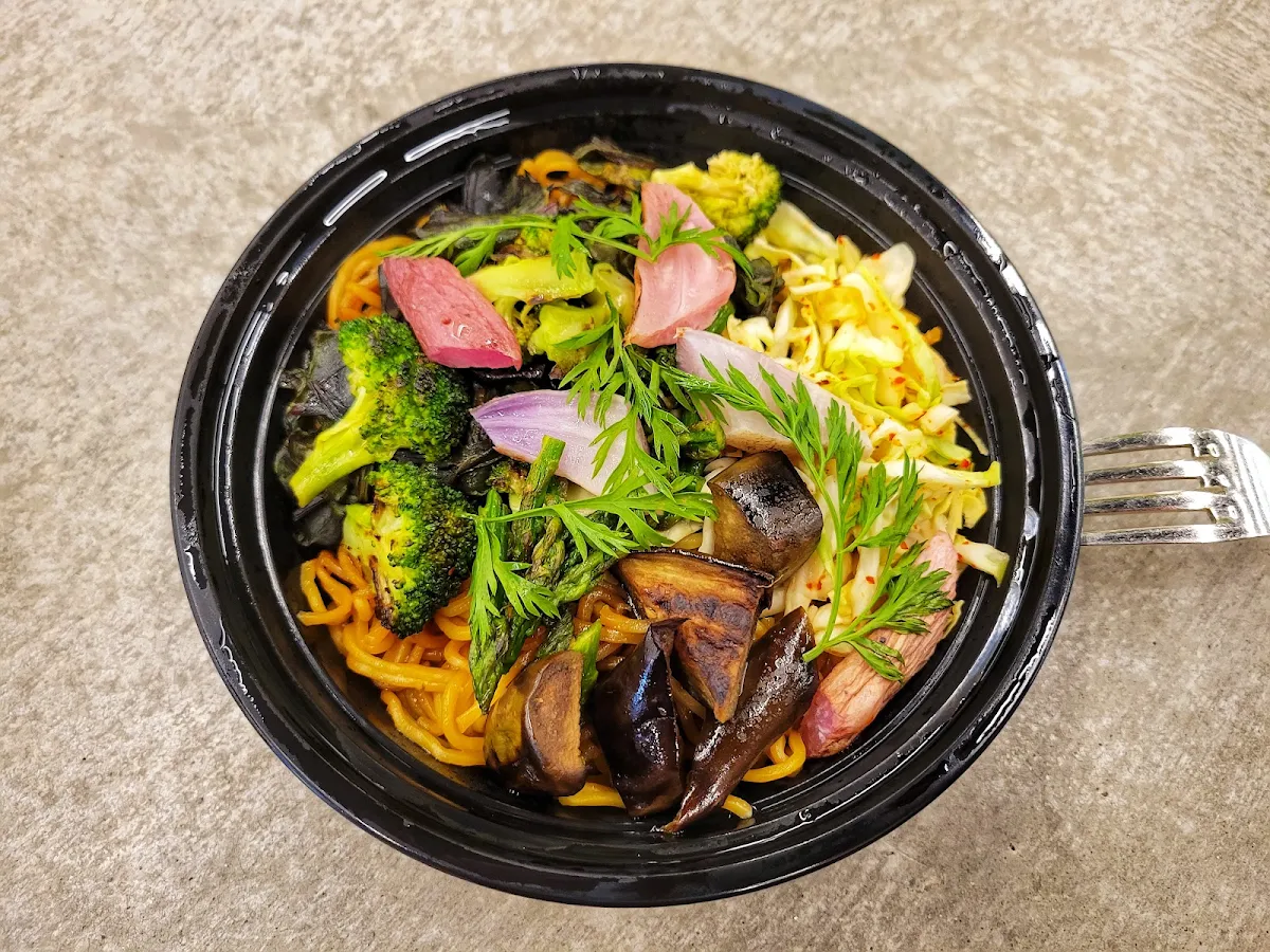 Soba Noodles and Vegetables