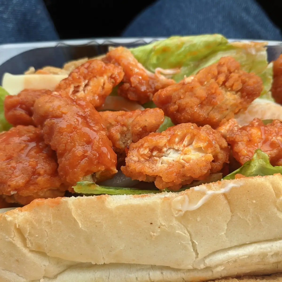 Buffalo Chicken Grinder