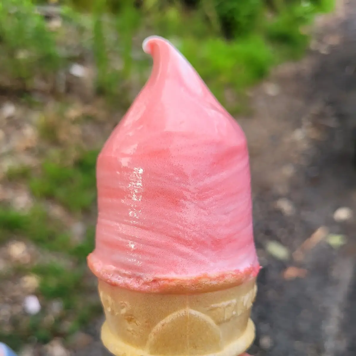 Strawberry Soft Serve