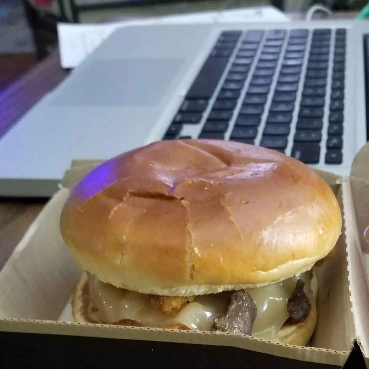 Swiss Mushroom Burger