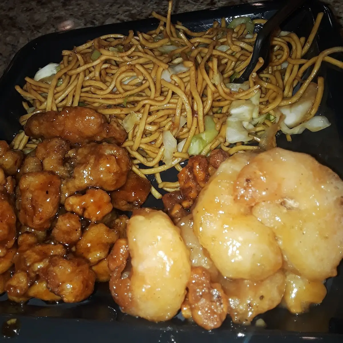 Orange Chicken Noodles