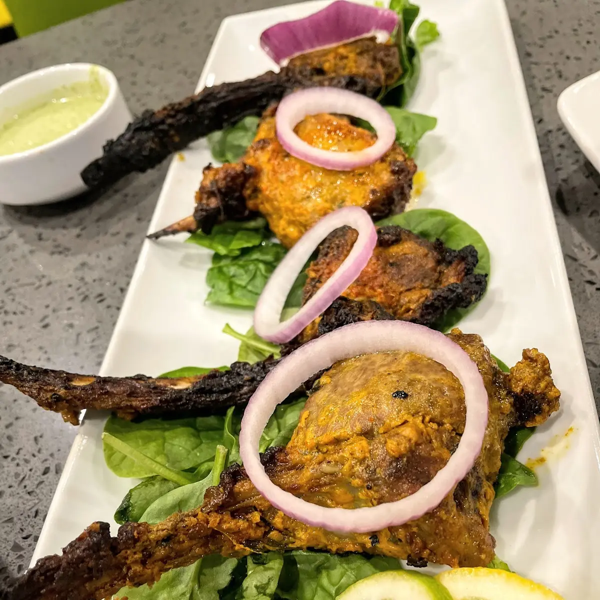 Bombay Lamb Chops Chef's Special GF