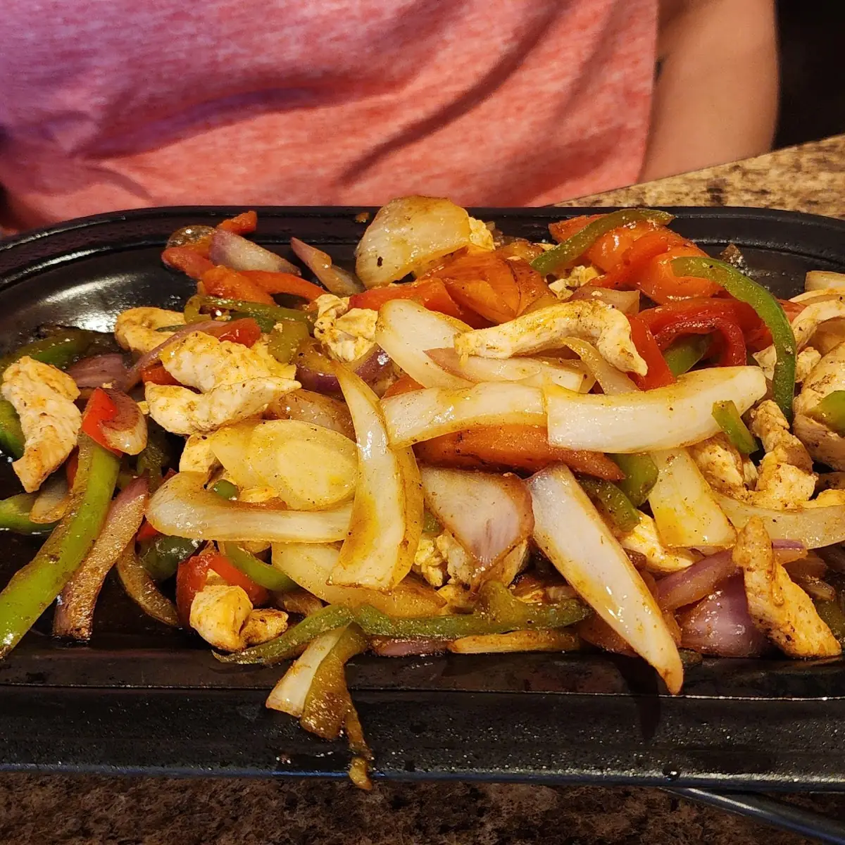 Grilled Chicken Fajitas