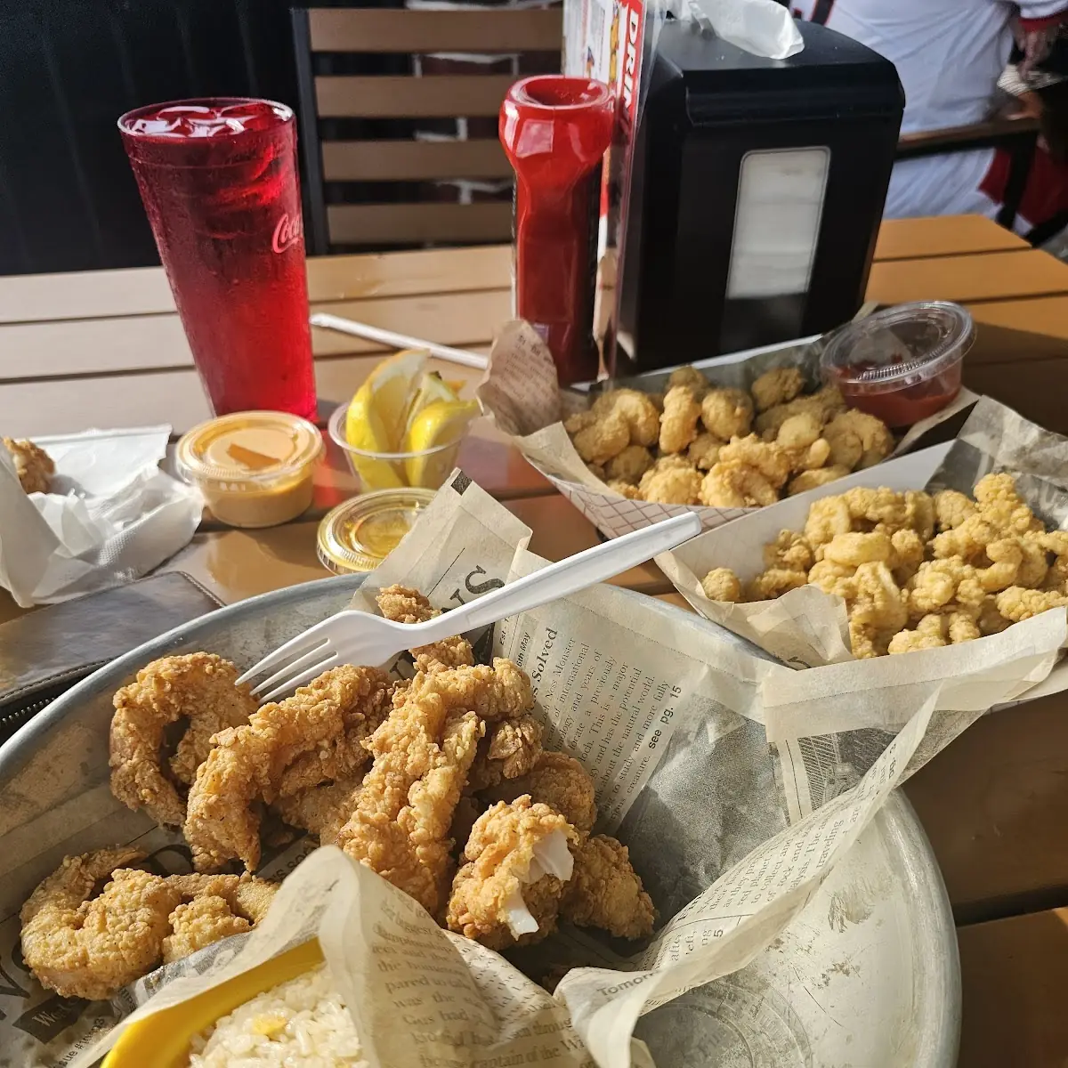 Catfish and Shrimp Basket