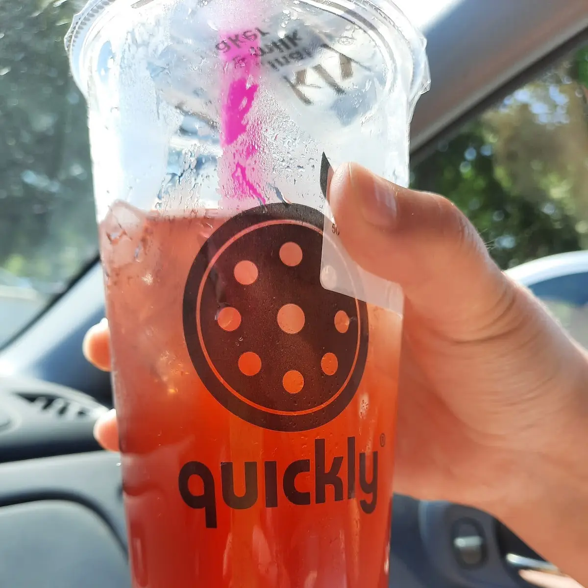 Green Rose Tea with Tapioca Bubbles
