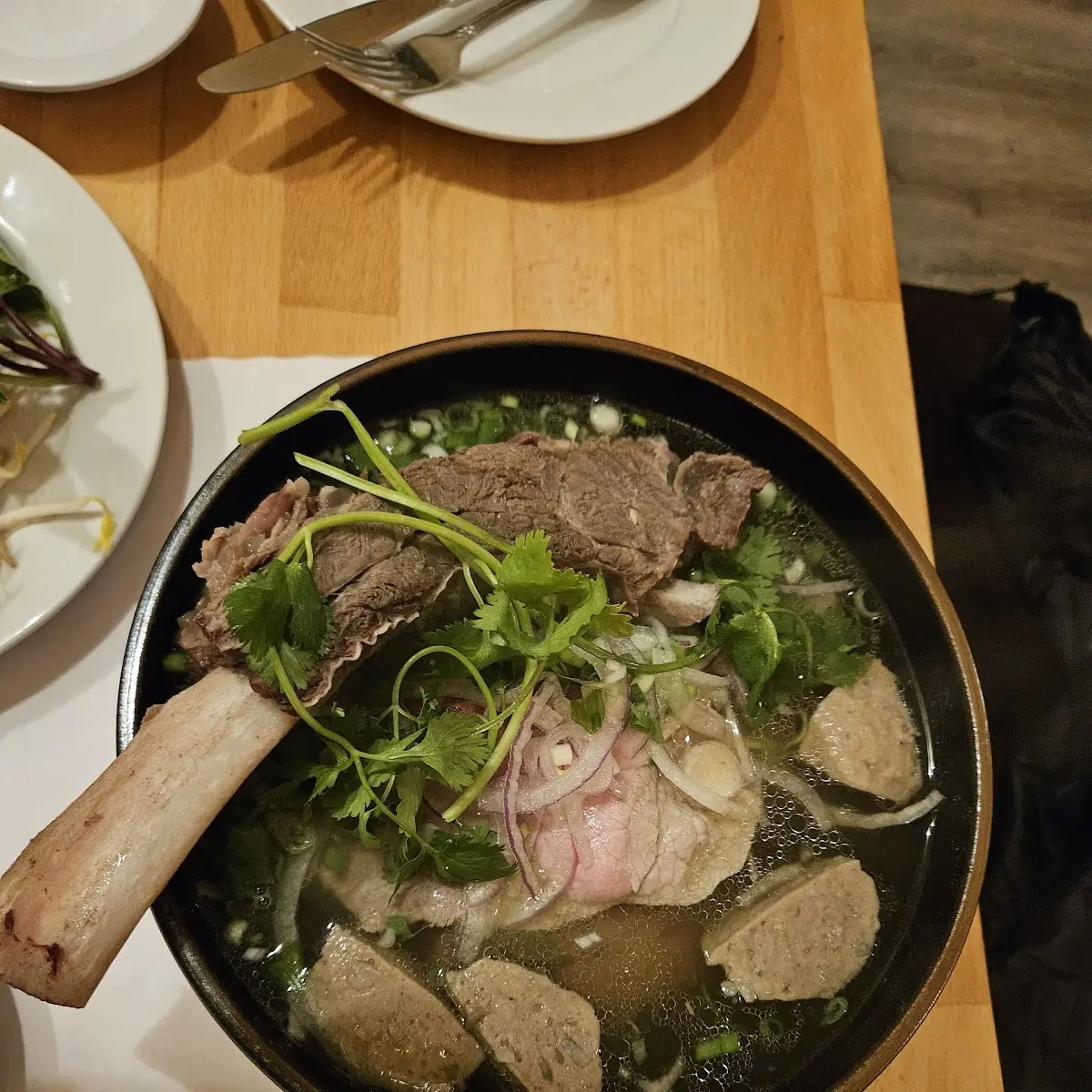 Rare Beef Rib Pho