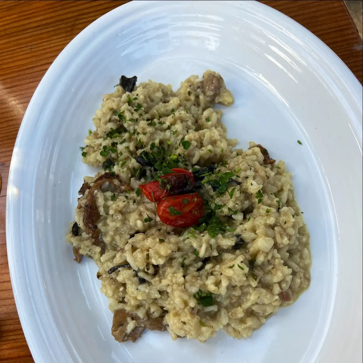 Mushroom Risotto Vegan