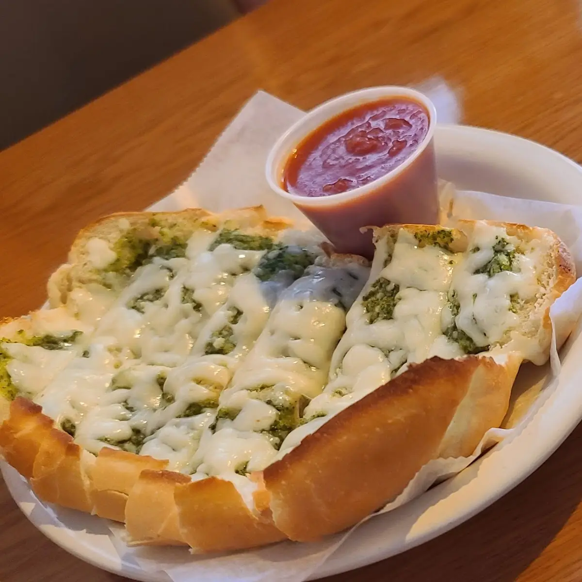 Pesto Cheese Bread