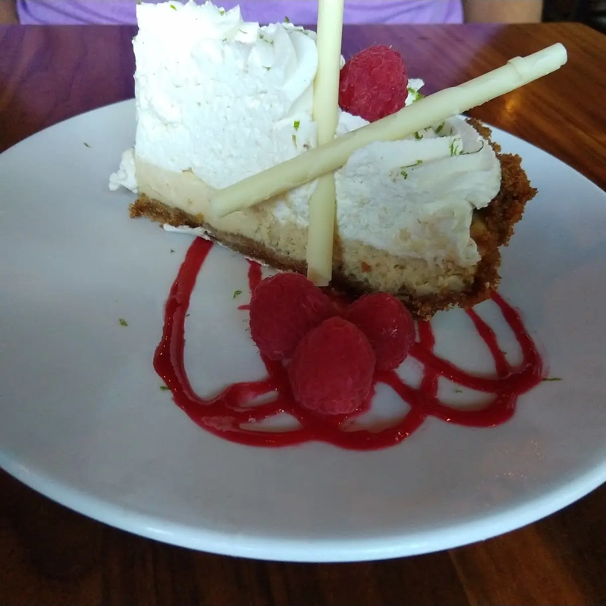 Key Lime Pie Slice
