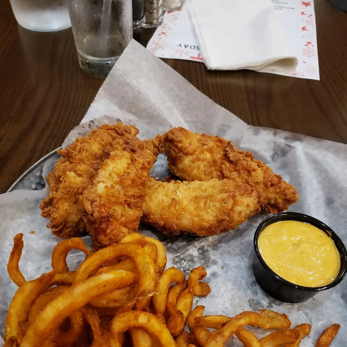 Chicken Strips and Fries