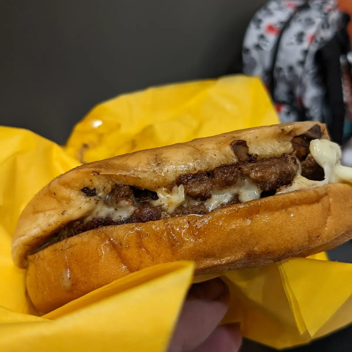 Mushroom Swiss Burger